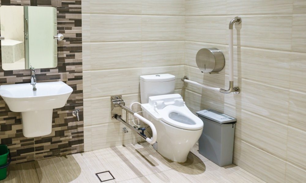 bathroom for elderly person