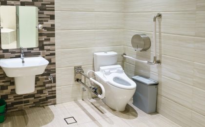 bathroom for elderly person