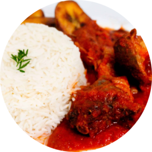 White Rice & Chicken Stew